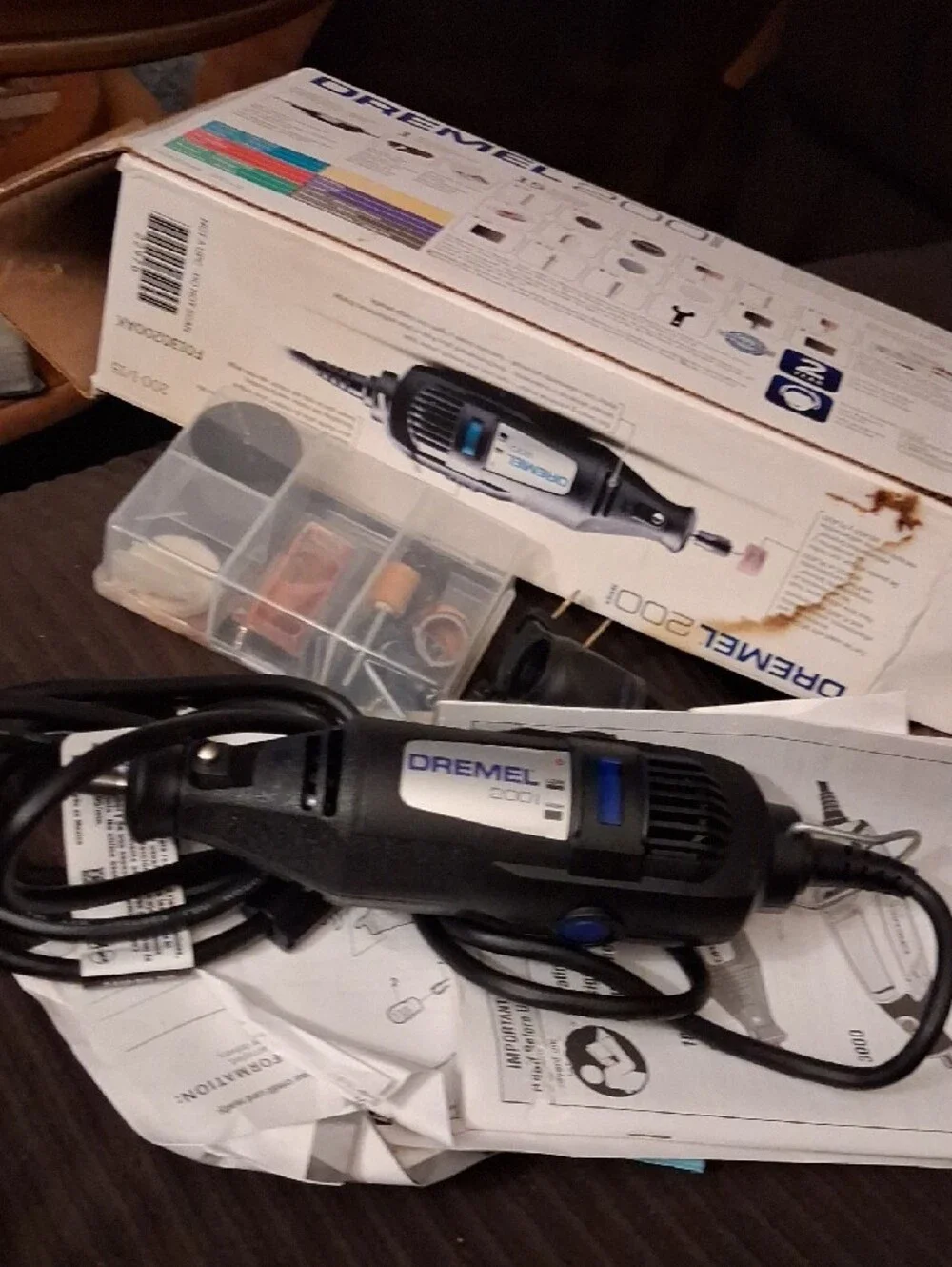 200 Series Black Rotary Tool - Multi-Purpose Grooming and Detailing